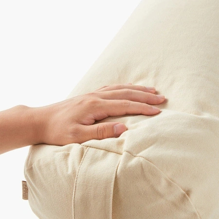 Bolster wałek do jogi Myga - Beżowy