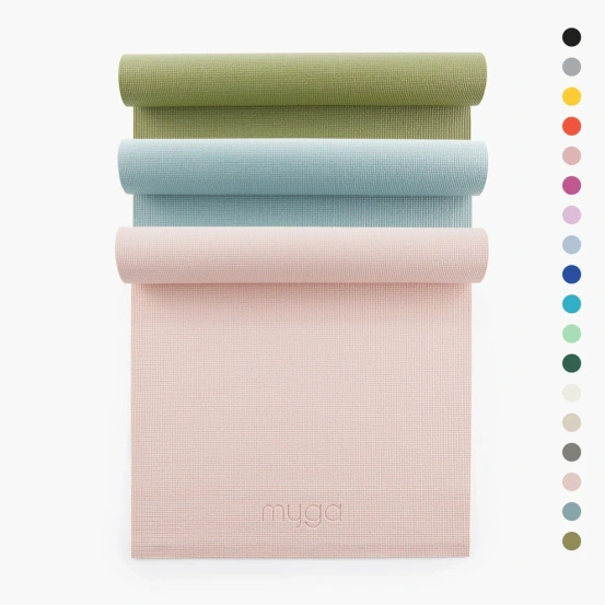 Mata do jogi dla początkujących Myga - Pastelowy róż