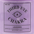 Świeca zapachowa lawenda - Czakra trzeciego oka