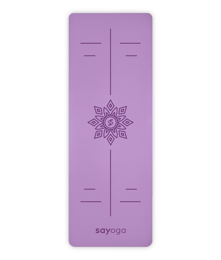 Mata do jogi Sayoga Performance Mat Purple - gr. 4 mm - Antypoślizgowa - Super przyczepność