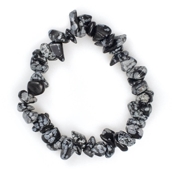 Bransoletka myga Chip Bracelet - Obsydian