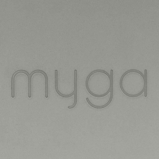 Klocek piankowy do jogi Myga Szary