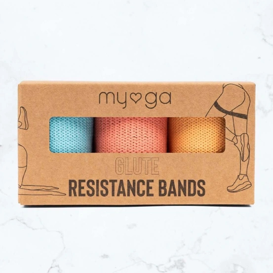 Zestaw 3 Gum fitness Myga Glute Resistance Bands