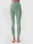 Legginsy treningowe 4F F283 wysoki stan - turkusowe, rozmiar XS