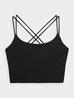 Top do jogi 4F TTSHF270 - czarny, rozmiar XL
