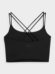 Top do jogi 4F TTSHF270 - czarny, rozmiar XS