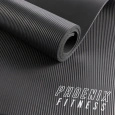 Mata do pilatesu Phoenix Fitness 1 cm - czarny Outlet
