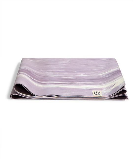 Podróżna mata do jogi Manduka eKO SuperLite Travel 1.5mm - Elderberry Marbled