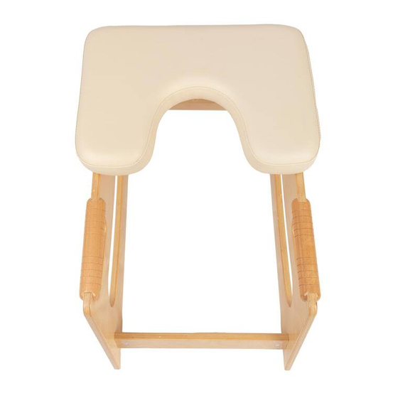 Krzesło do stania na barkach Bodhi Yoga - Białe