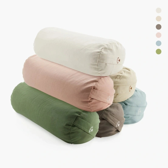 Bolster wałek do jogi Myga - Różowy