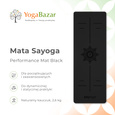Mata do jogi Sayoga Performance Mat Black