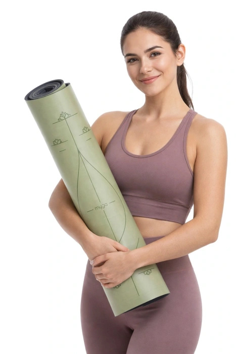 Mata do jogi Myga XL Aligment Zielona