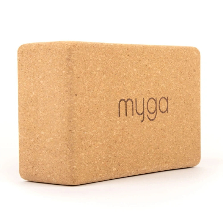Korkowy klocek do jogi myga Cork Block - EKO - Super Lekki