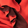 Koc do jogi Myga Fleece - czerwony