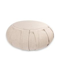 Zafu z podwójnym pokrowcem z lnu 