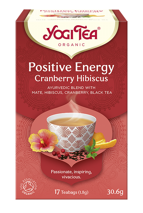 Herbata Yogi Tea Cranberry Hibiscus 30,6g