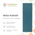 Mata do jogi Kailash Premium 3 mm - niebieski