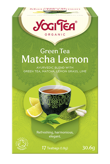 Herbata Yogi Tea Matcha Lemon 30,6g