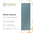 Mata do jogi Asana 4,5mm - jasnoniebieski
