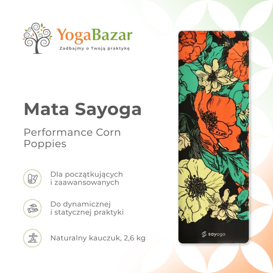Mata do jogi Sayoga Performance - Corn Poppies