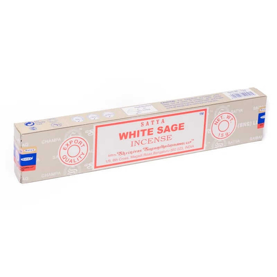 Kadzidło Satya White Sage Biała Szałwia