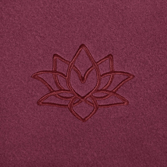 Koc do jogi ASANA  - bordowy