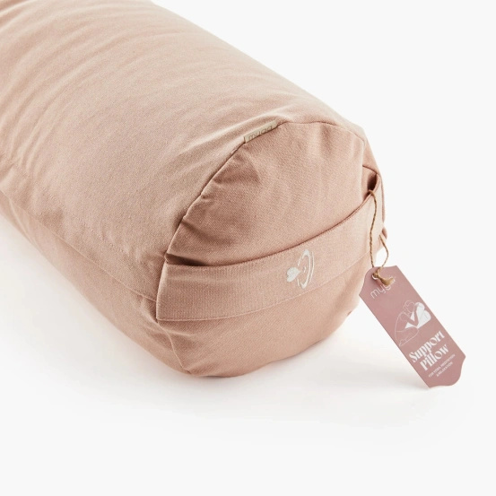 Bolster wałek do jogi Myga - Różowy