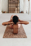 Koło do jogi Yoga Design Lab - Cork Floral Batik Tonal
