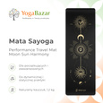 Mata do jogi Sayoga Performance Travel Mat Moon Sun Harmony