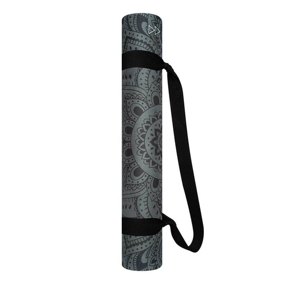 Mata do jogi Yoga Design Lab Combo Travel 1,5mm - Mandala Black