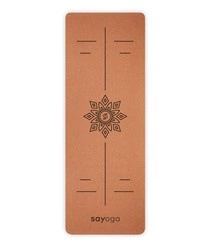 Korkowa mata do jogi Sayoga Cork Mat