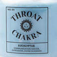 Świeca zapachowa eukaliptus - Czakra gardła