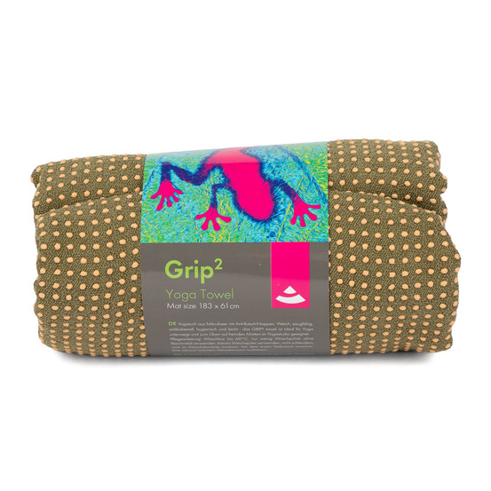 Ręcznik do jogi GRIP2 zieleń