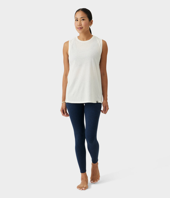 Top damski Manduka Atmana – Sea Salt, rozmiar XS