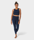Top damski Manduka Dhara – Midnight Heather, rozmiar S