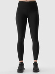 Legginsy do jogi 4F z recyklingu F185 - czarne, rozmiar XS