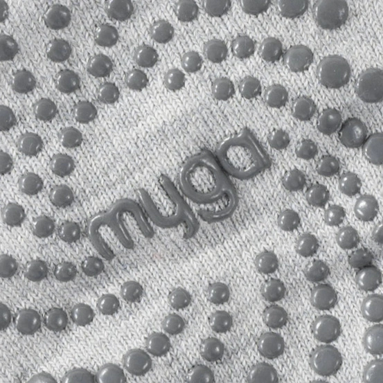 Skarpetki do jogi i pilatesu myga Gripped - szare