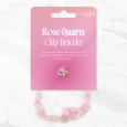 Bransoletka myga Chip Bracelet - Różowy kwarc