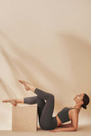 Legginsy do jogi Moonholi Yoggings 7/8 - szary rozmiar L