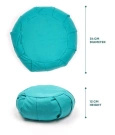 Poduszka do medytacji zafu Myga - turkusowy