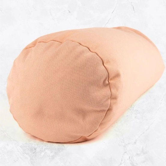 Bolster wałek do jogi Myga - Brzoskwiniowy