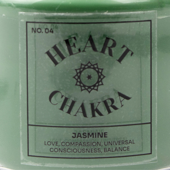 Świeca zapachowa jaśmin - Czakra serca