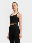 Top do jogi 4F TTSHF270 - czarny, rozmiar XS