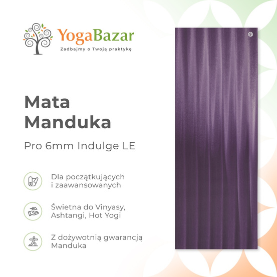 Mata do jogi Manduka Pro 6mm - Indulge LE