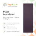 Mata do jogi Manduka eKO Lite 4mm 3.0 - Midnight