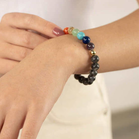 Myga Clarity – bransoletka z naturalnych kamieni