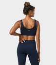 Biustonosz sportowy Manduka Dhara – Midnight Heather, rozmiar M