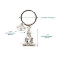 Brelok myga - Budda Lotos