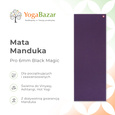 Mata do jogi Manduka Pro 6mm - Black Magic