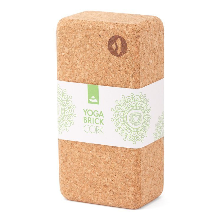 Klocek korkowy do jogi L (1 sztuka) - EKO - Super Lekki
